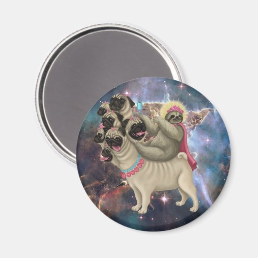 Gelassen Licht Magnet (Vorderseite/Rückseite)