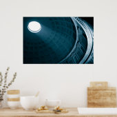 Gelassen Licht Poster (Küche)