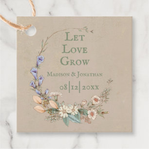 Gelassen Liebe Blumenbezeichnungen Datum Personali Geschenkanhänger