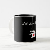 Gelassen Liebe Brew - Tasse (Vorderseite Links)
