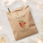 Gelassen Liebe Grow l Zinnia Samen Gastgeschenk Ho Geschenktütchen (Ausgeschnitten)
