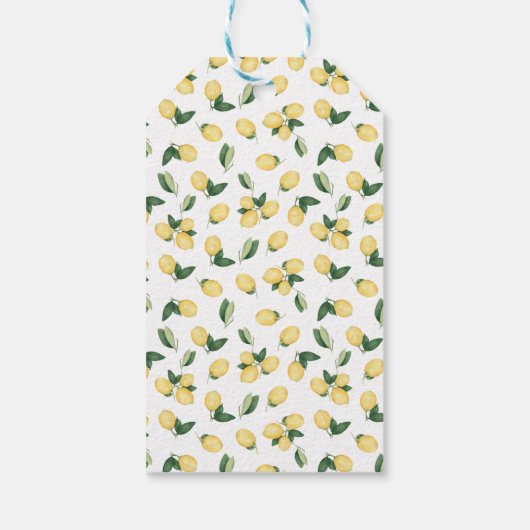 Gelassen Liebe Grow Lemons Brautparty Pflanze Gefa Geschenkanhänger (Rückseite)