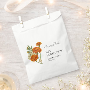 Gelassen Liebe Grow Marigold Seed Wedding Geschenktütchen