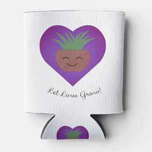 Gelassen Liebe Grow Potted Pflanze Dosenkühler