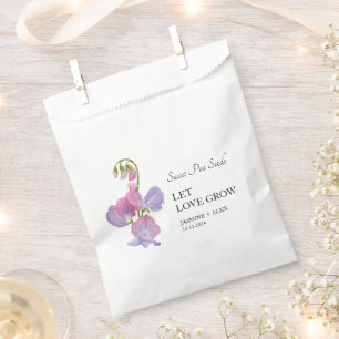 Gelassen Liebe Grow Sweet Pea Seed Wedding Geschenktütchen