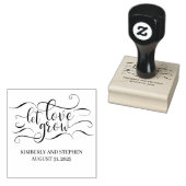 Gelassen Liebe Grow Wedding Gummistempel (Stempel)