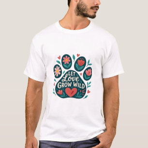 Gelassen Liebe Grow Wild Floral T-Shirt
