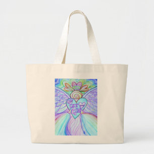 Gelassen Liebe Ließ Gotteswald Angel Art Tote Tasc Jumbo Stoffbeutel