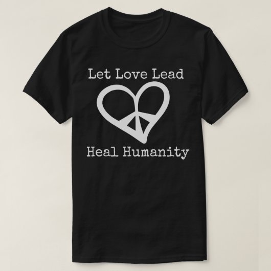 Gelassen Liebe T-Shirt (Design vorne)