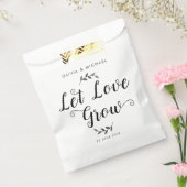 Gelassen Liebe wachsen Hochzeitsfutter Botanisch E Geschenktütchen (Versiegelt)