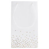 "Gelassen Liebe wachsen" moderne kalligraphische G Kleine Geschenktüte (Rückseite)