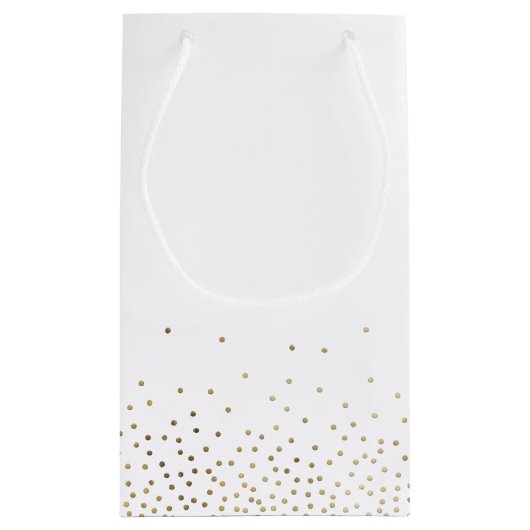 "Gelassen Liebe wachsen" moderne kalligraphische G Kleine Geschenktüte (Rückseite)