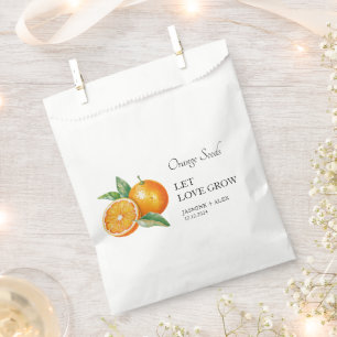 Gelassen Liebe wachsen Orangensaftbeutel für Gas Geschenktütchen