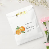 Gelassen Liebe wachsen | Orangensaftbeutel für Gas Geschenktütchen (Versiegelt)