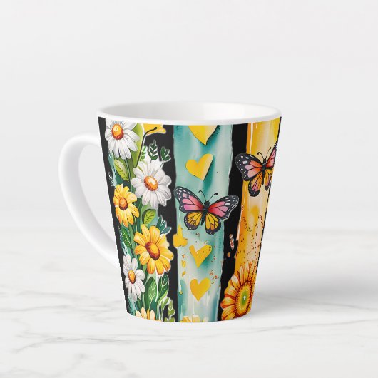 Gelassen Milchtasse (Linke Ecke)