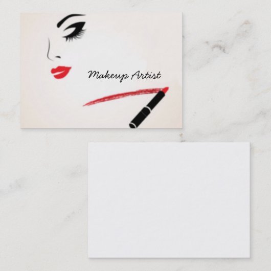 Gelassen mir bilden Sie Sie Visitenkarte (Vorne/Hinten)