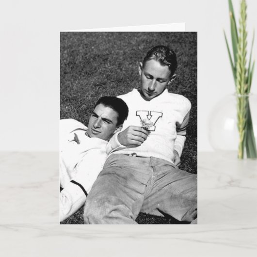 Gelassen mir die Weisen zählen Karte (Vorderseite)