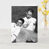 Gelassen mir die Weisen zählen Karte (Gelbe Blume)