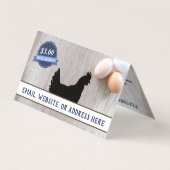 Gelassen mir erklären Sie Ihnen über meine Visitenkarten (Rückseite)