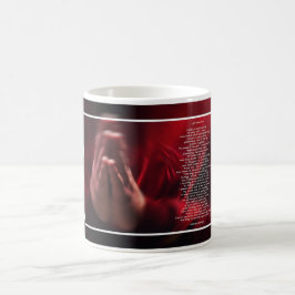 Gelassen mir sehen Sie - betende Hände Kaffeetasse