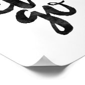 Gelassen Poster (Ecke)