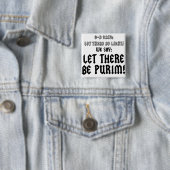 gelassen Purim Button (Beispiel)