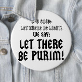 gelassen Purim Button (Beispiel)