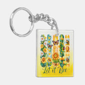 Gelassen Schlüsselanhänger (Vorderseite links)