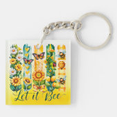 Gelassen Schlüsselanhänger (Rückseite)