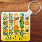 Gelassen Schlüsselanhänger (Rückseite)