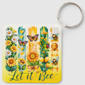 Gelassen Schlüsselanhänger (Rückseite)