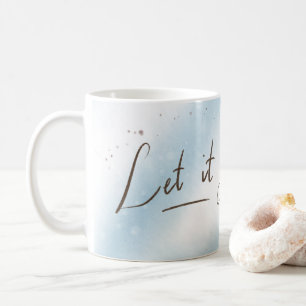 Gelassen TASSE Classic Blau weiß