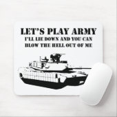 Gelassen uns Armee spielen Mousepad (Mit Mouse)
