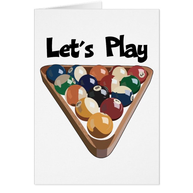 Gelassen uns Billard spielen (Vorne)