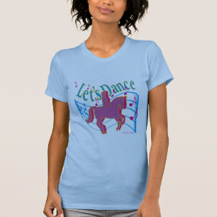 Gelassen uns Damendressage-Shirt tanzen T-Shirt