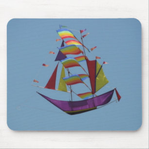 Gelassen uns einen Drachen fliegen Mousepad