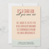 Gelassen uns einladung (Rückseite)