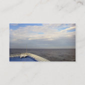 Gelassen uns erforschen Sie,/kreuzende Visitenkarte (Rückseite)