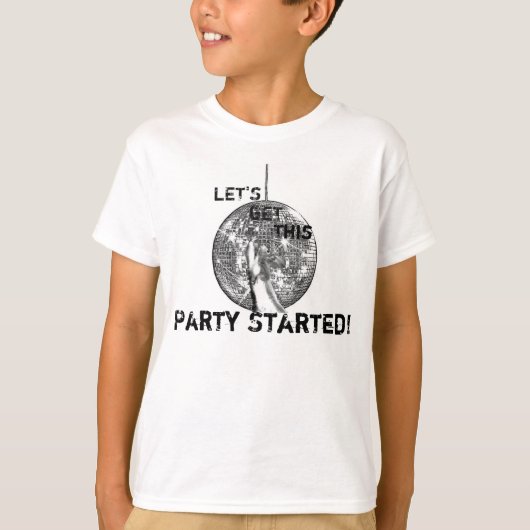 Gelassen uns erhalten Sie dieses Party gegründet T-Shirt (Vorderseite)