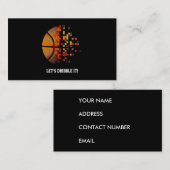 Gelassen uns es tröpfeln! visitenkarte (Vorne/Hinten)