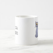 Gelassen uns essen Sie Kitty Kaffeetasse (Mittel)