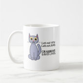 Gelassen uns essen Sie Kitty Kaffeetasse (Links)