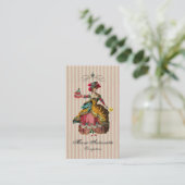 Gelassen uns essen Sie Kuchen (mehr Wahlen) - Visitenkarte (Stehend Vorderseite)