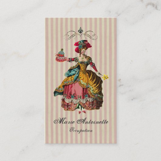 Gelassen uns essen Sie Kuchen (mehr Wahlen) - Visitenkarte (Vorderseite)