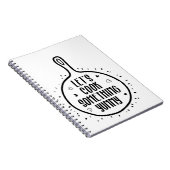 Gelassen uns etwas kochen Yummy Notizblock (Rechte Seite)