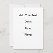 Gelassen uns Frühstücks-Einladungen tun Einladung (Rückseite)