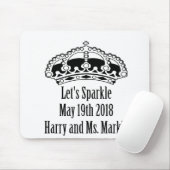 Gelassen uns funkeln Harry u. Meghan, am 19. Mai Mousepad (Mit Mouse)