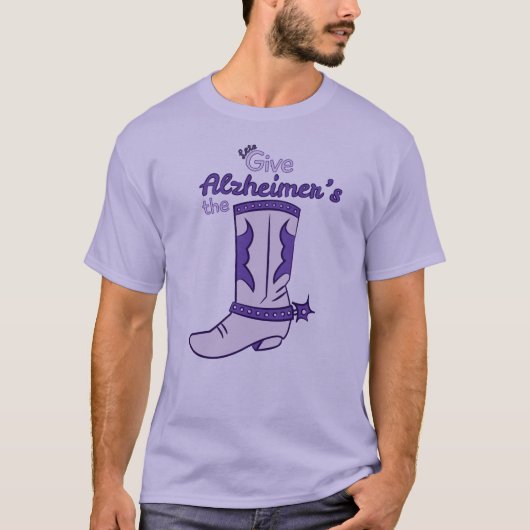Gelassen uns geben Sie Alzheimer das Shirt (Vorderseite)