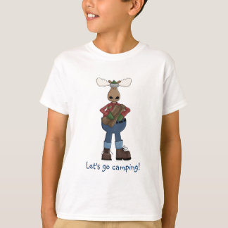 Gelassen uns gehen Camping-KindT-Shirt T-Shirt