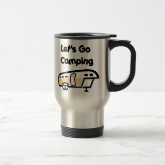 Gelassen uns gehen Campings-Reise-Tasse Reisebecher